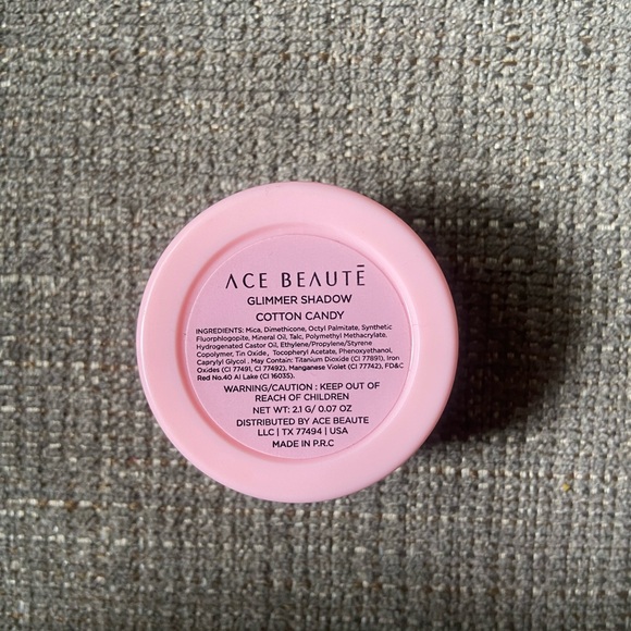 BRAND NEW Ace Beauté Premium Glimmer Shadows COTTON CANDY - Picture 2 of 4